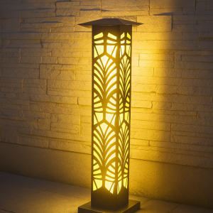 عمود أنارة - ديكور معدنى